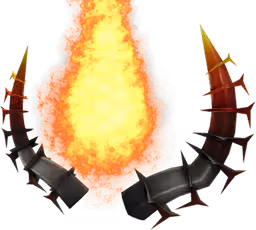 fiery horns of the netherworld