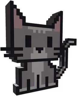 8-BIT TABBY CAT