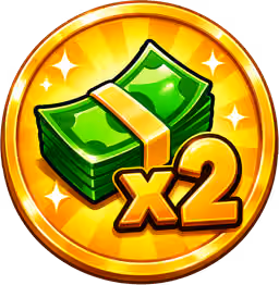 x2 uang/cash